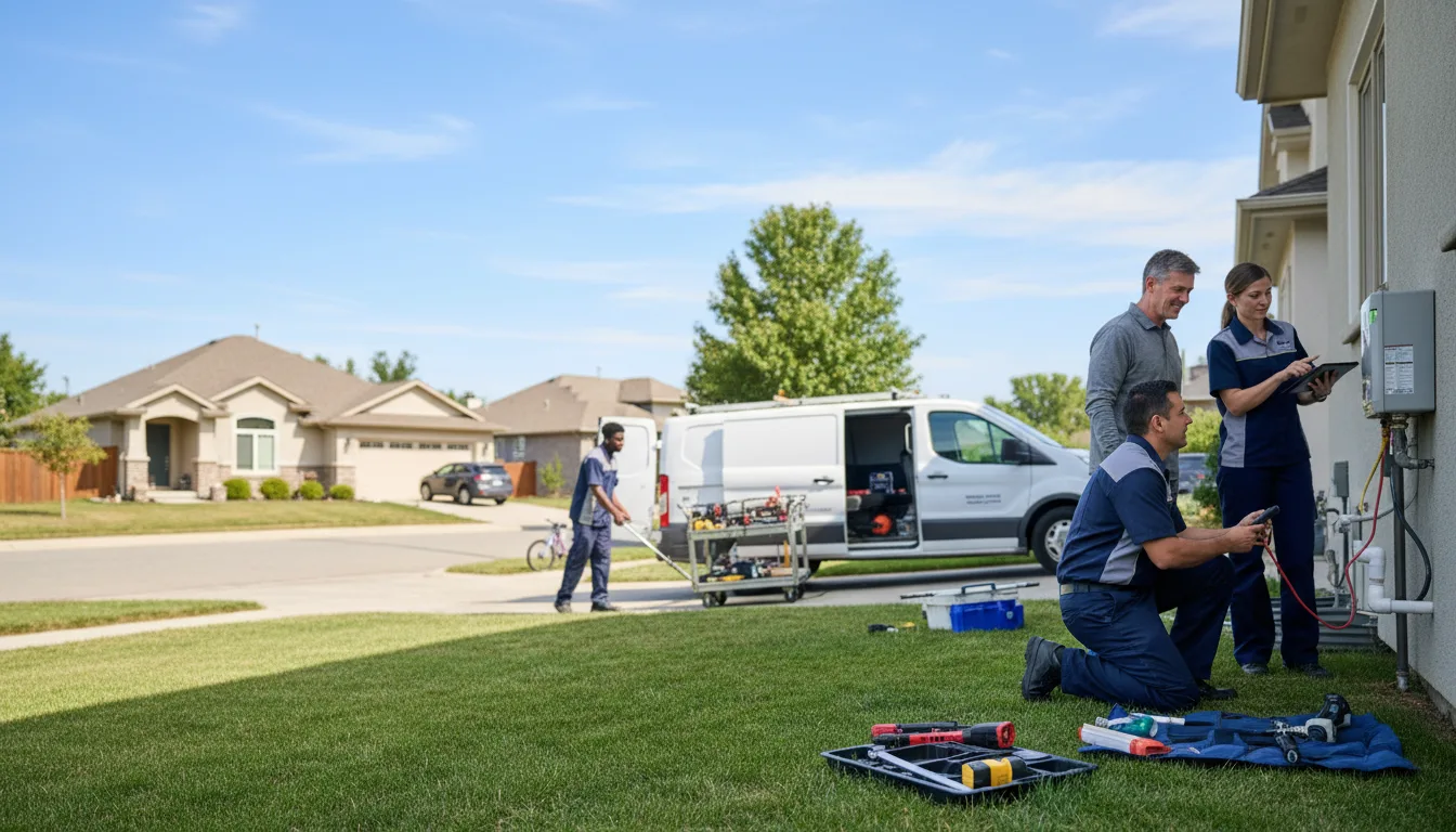 Tankless water heater service in Independence, CA